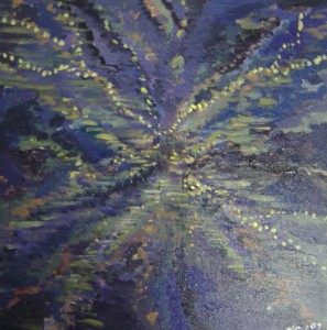 Reflections on Pissarro - Acrylic Painting by Kirsten Bailey Reflections on Pissarro - Acrylic Painting by Kirsten Bailey