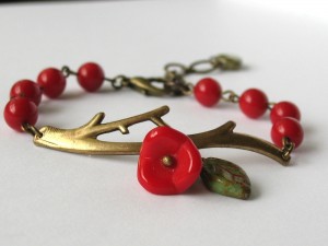 Blooming Garden bracelet by Blue Dove Studio