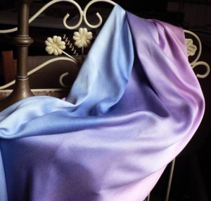 Bamboo Satin wrap scarf by Rainbow Revolution