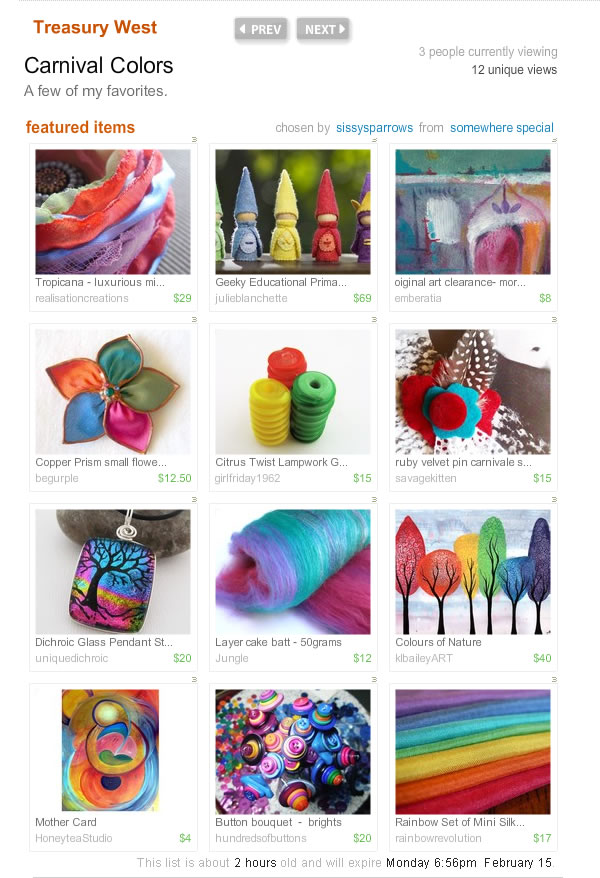 Carnival Colors Treasury