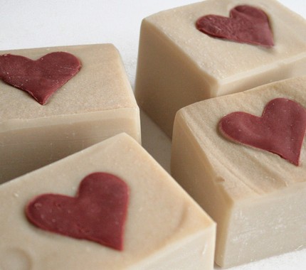 My Sweet Heart soaps by Inner Earth Soaps