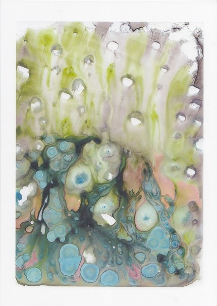 Rain print by Kathy Panton