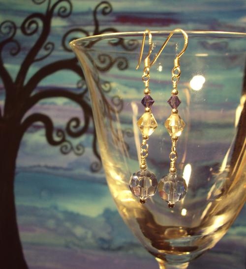 pale blue earrings by Pardalote pale blue earrings by Pardalote
