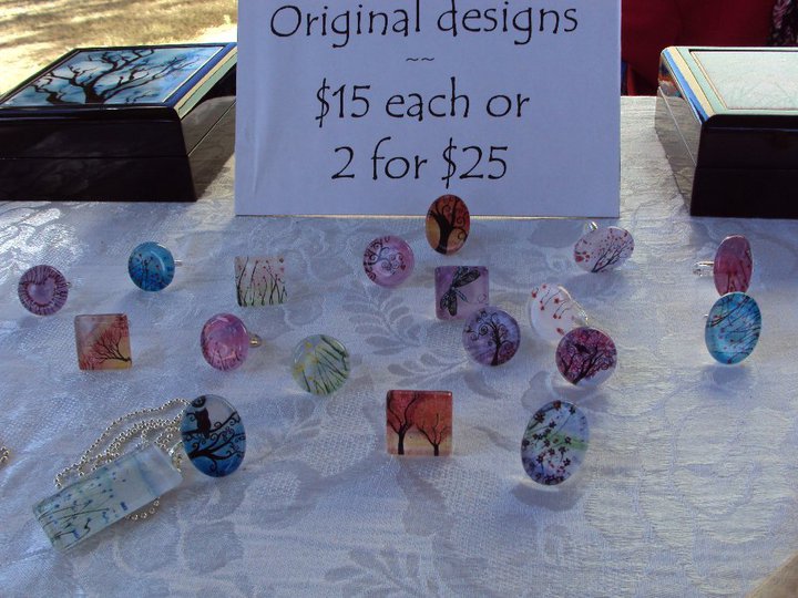 rings at the handmade expo july 2010