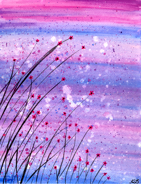 Twilight Rain - Painting auction to raise money for the QLD flood appeal Twilight Rain - Painting auction to raise money for the QLD flood appeal