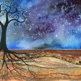 The Time Between - Original Watercolour Painting by Kirsten Bailey