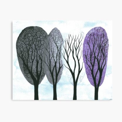 Swirly Trees Pride Flag - Asexual - Image 4