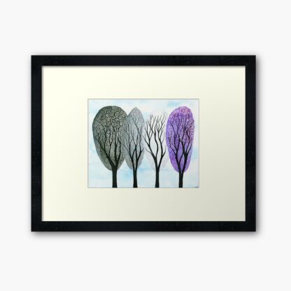 Swirly Trees Pride Flag - Asexual - Image 5