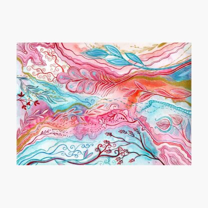 Introspection - ORIGINAL FRAMED watercolour painting on paper - Image 3