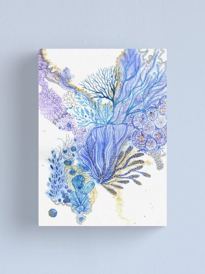 Blue Reef 2 - ORIGINAL intuitive abstract watercolour reef painting - Image 5